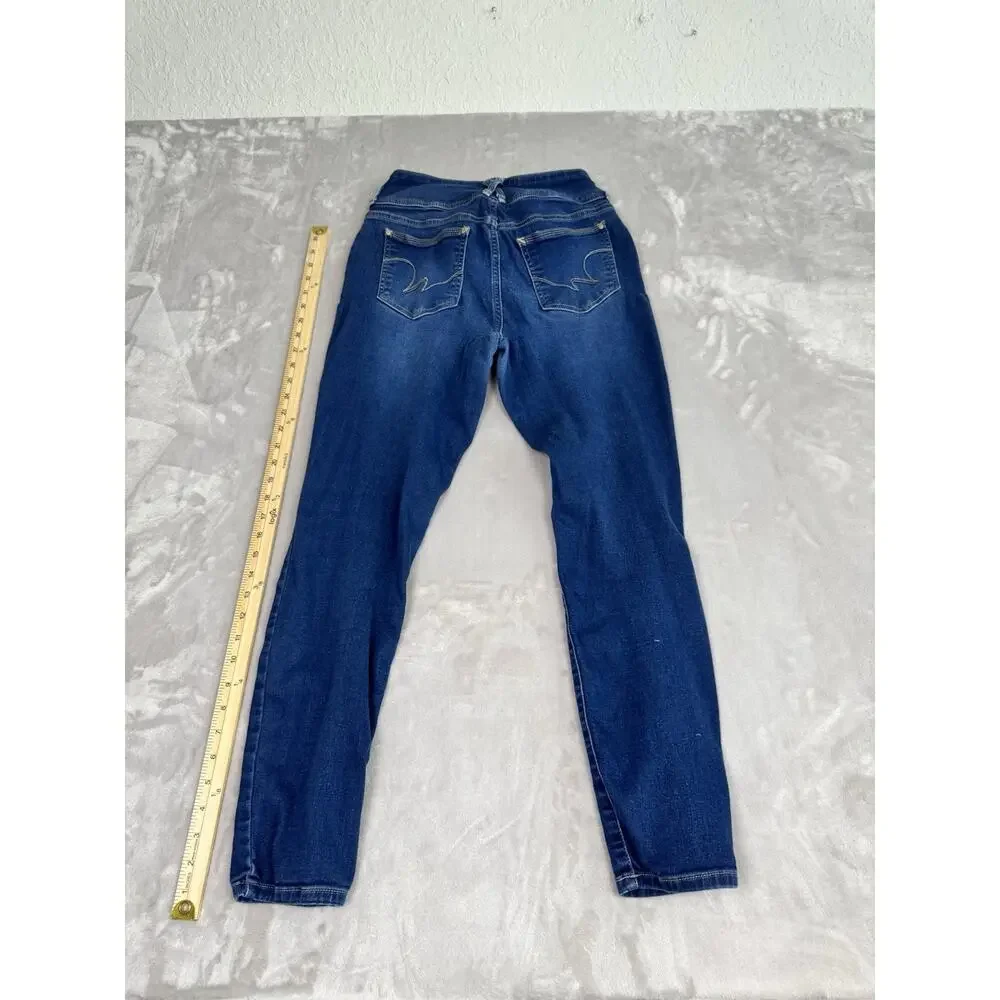 Wallflower Jeans Women's 9R Blue Low-Rise The Ultra Fit‎ Skinny